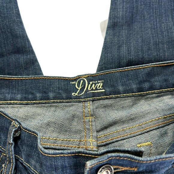 Old Navy Womens Size 10 Short Bootcut Straight Leg Denim Jeans Dark Wash - Picture 7 of 7